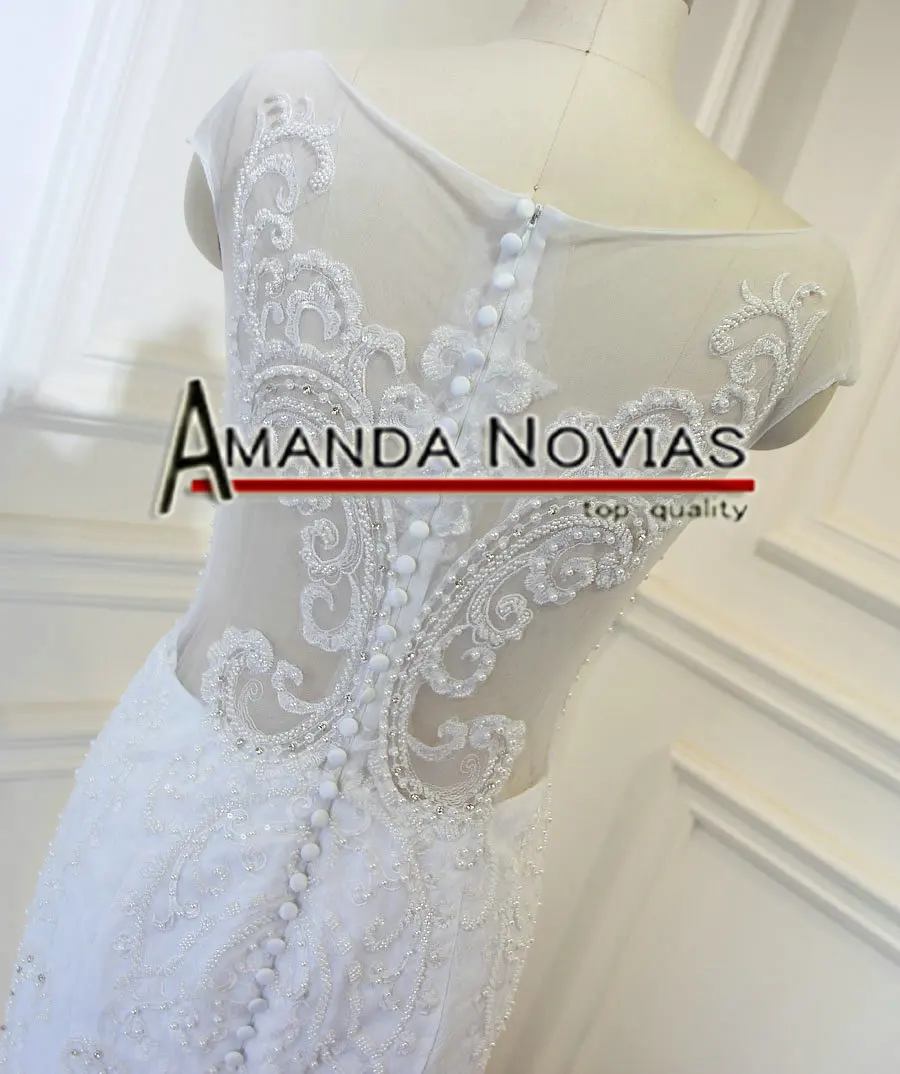 Vestido de noiva/Новое поступление года, свадебное платье русалки, топ, свадебное платье с прозрачным лифом