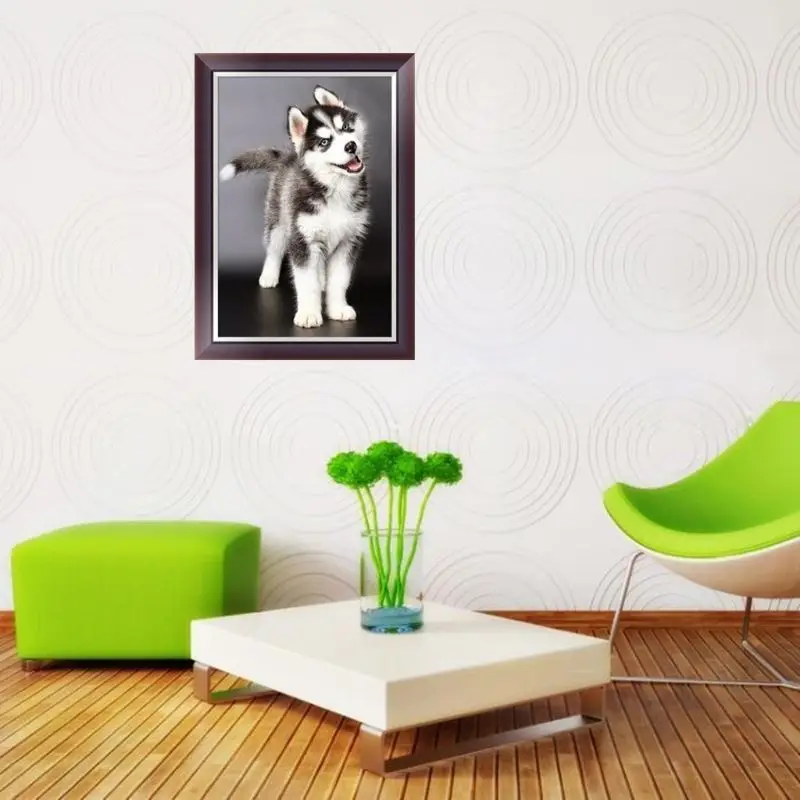 5D алмазная вышивка картина Собака Набор для вышивки крестом Рукоделие домашний