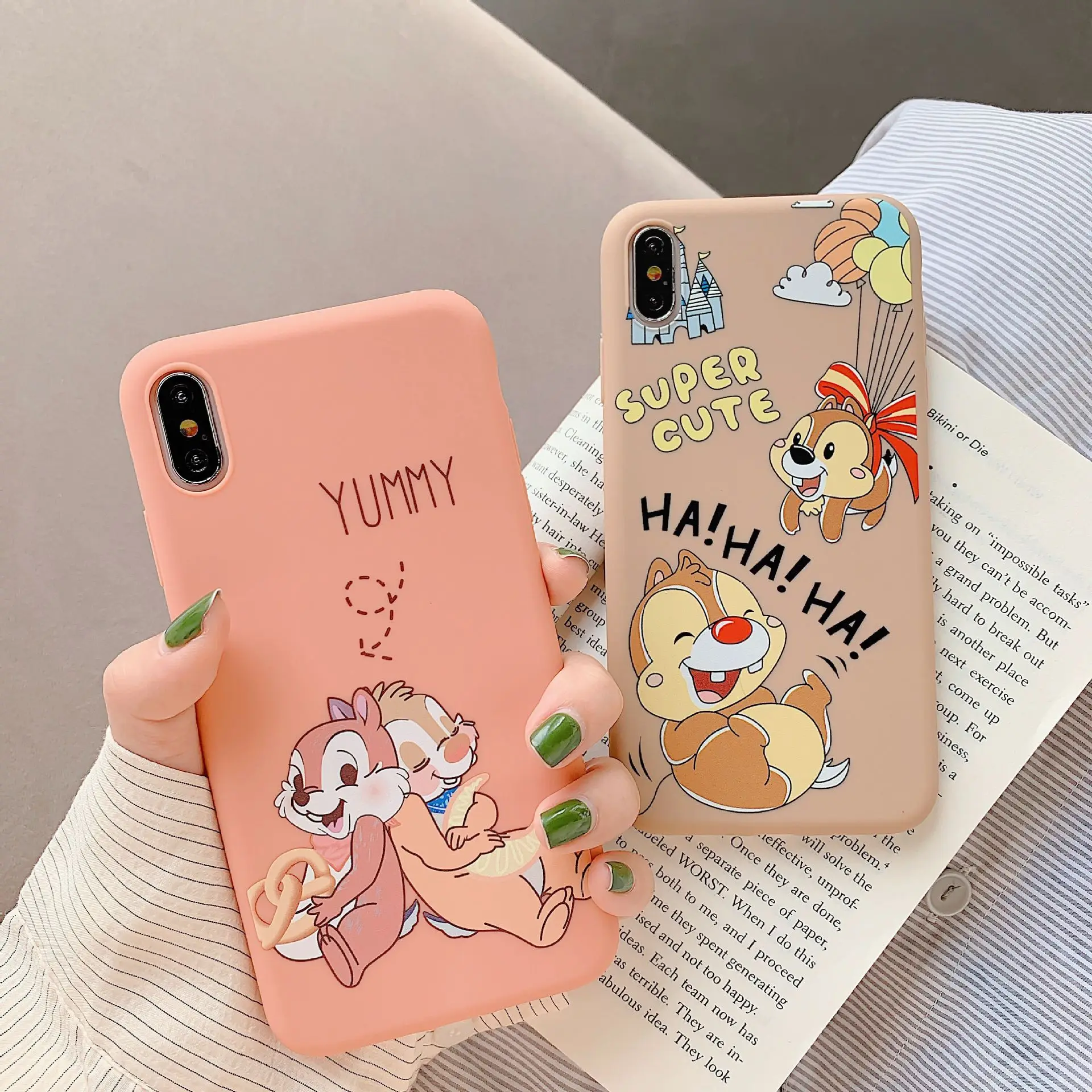 Милый Зеленый Кактус в горшке пара чехол для iPhone XR X 7 XS Max 6 6S 8 Plus Мягкий ТПУ