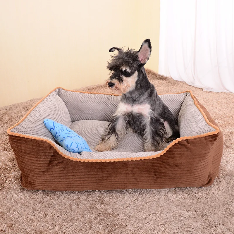 Высокое качество новинка 2017 большой размер большая собачья кровать мягкий