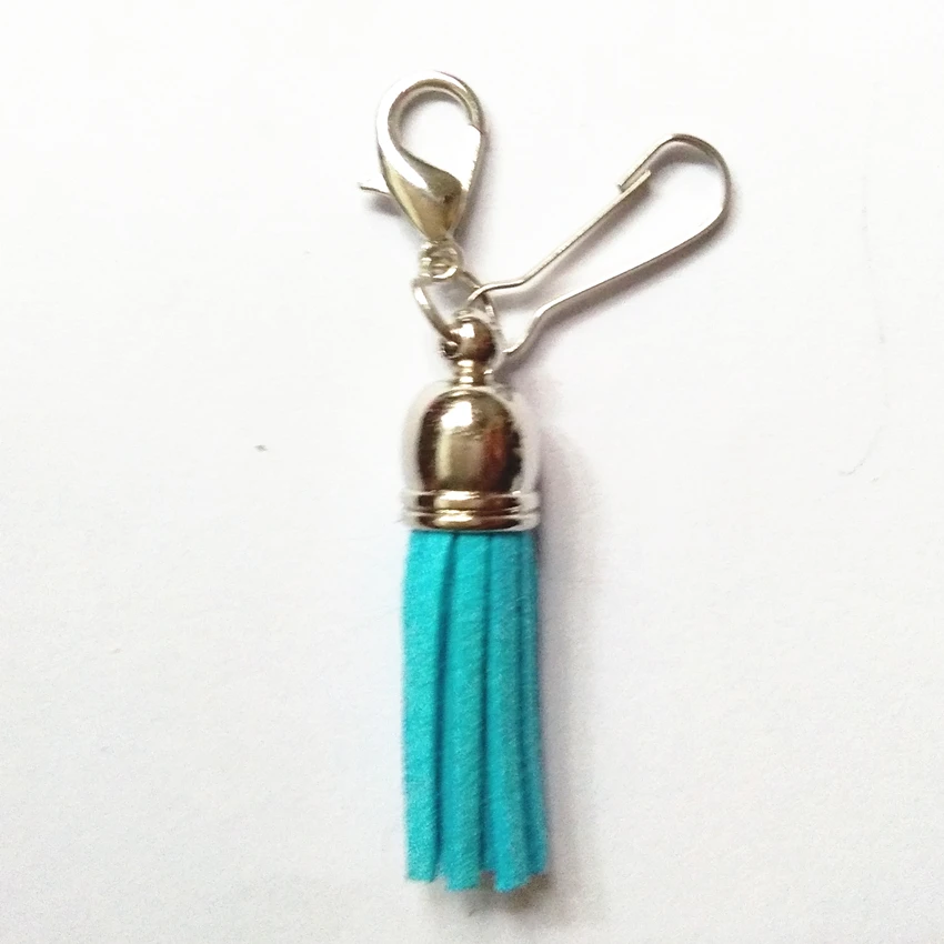 12 шт./лот модные брелки для ключей с карабином сумка кисточкой милые подарки