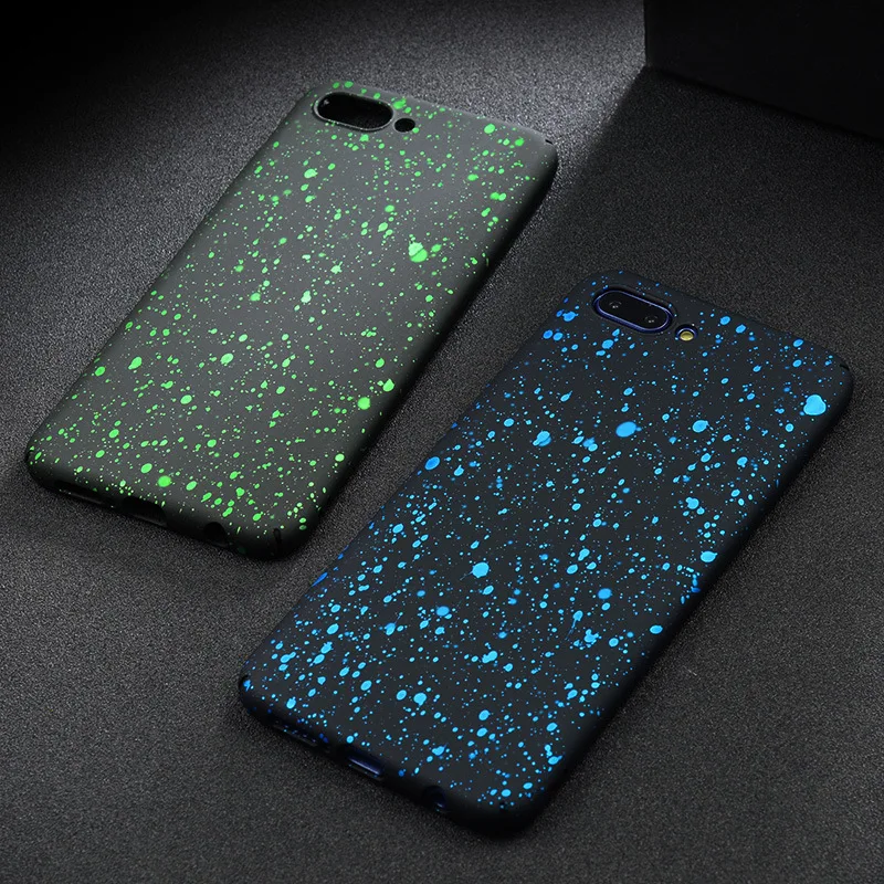 Жесткий с узором Мороз матовый поликарбонатный чехол для huawei Honor 10 9 8 V10 V9 7X на