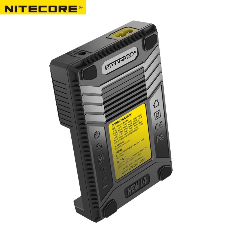 Новинка зарядное устройство NITECORE I4 умное Intelli для Li ion/IMR Nicd 16340 14500 18650 26650 AA AAA