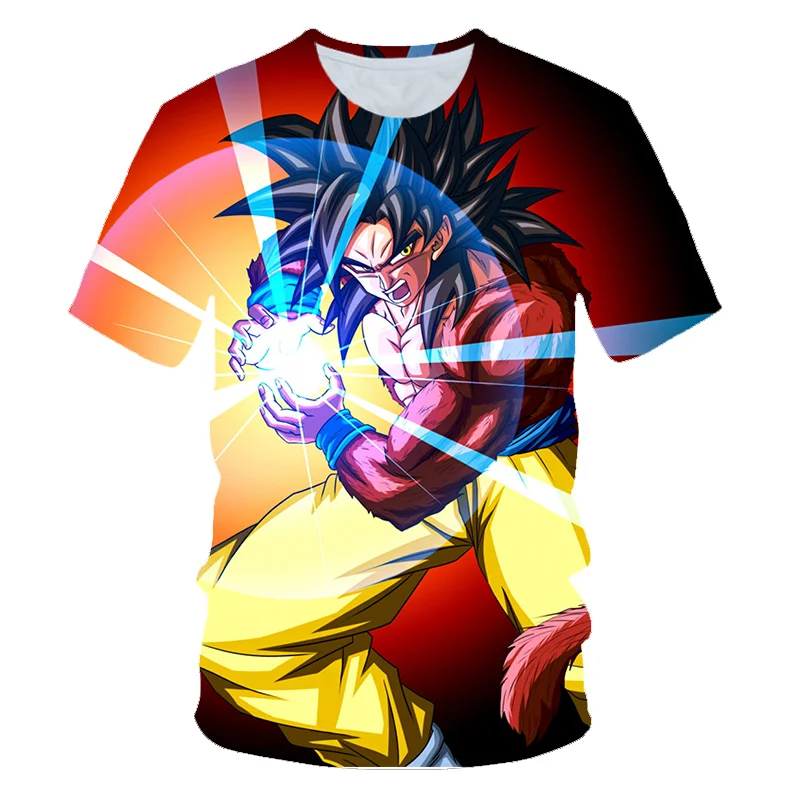 PT-210 Dragon Ball Z футболки для мужчин Летняя мода 3D принт Супер Saiyajin Сон Гоку черный Zamasu Вегета дракон футболка Топы корректирующие - Цвет: PT-210