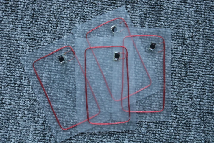 

Прозрачные Пассивные RFID чипы в банковских картах, 86*54*0,8 мм RFID чистая карта MF1 S50