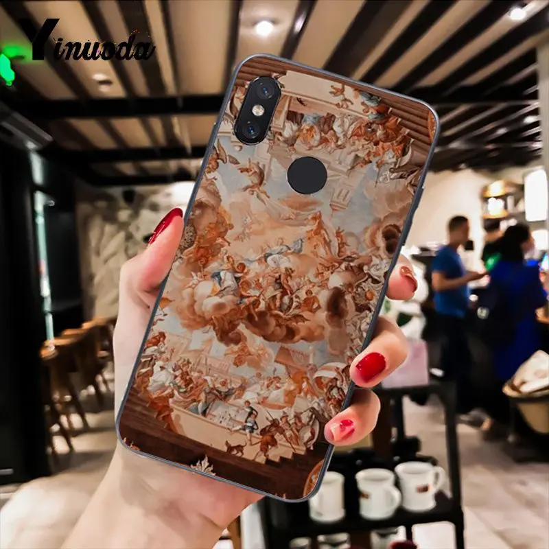 A8 Yinuoda создание Адама Ренессанс живопись на холсте чехол для телефона для Xiaomi mi 6 mi x2 mi x2S Note3 8 8lite Red mi 5 note5 Note4 4X - Цвет: A8