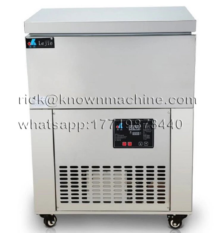 

2017 Most Popular 6 tanks 49kg Continuous Ice brick Machine For Ice Shaved Use with CE certified free shipping by sea