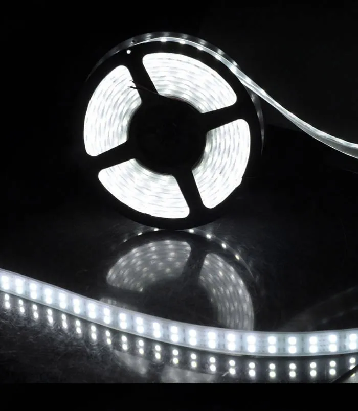 12 В постоянного тока 5050 светодиодов/м белый теплый RGB водонепроницаемый IP67 не 5 м