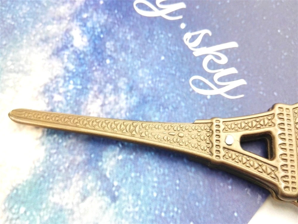 1 piece Creative Retro Titanium Sewing Scissors Vintage Craft Cute Stationery DIY Supplies 13.9x5.3cm | Канцтовары для офиса и