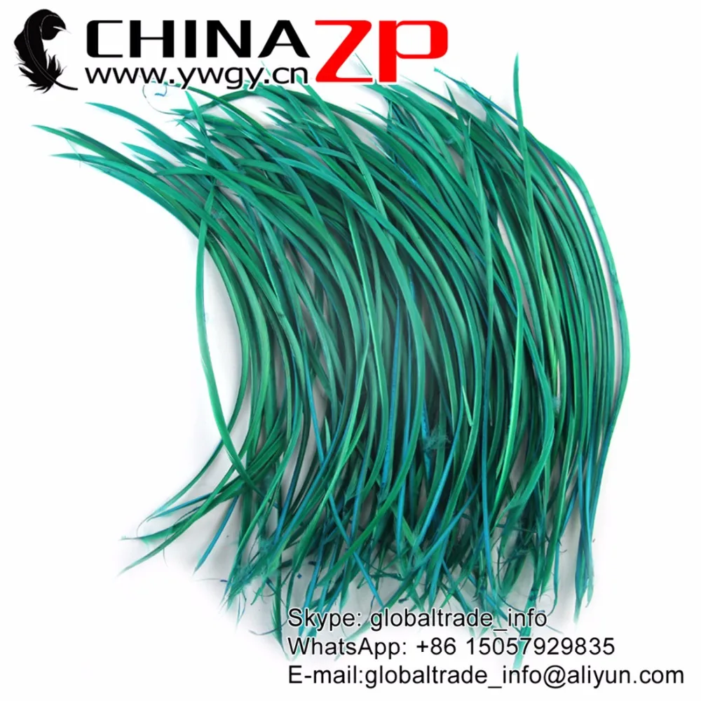 CHINAZP гусиное перо 20 ~ 25 см (от 8 до 10 дюймов) достаточное количество цветов павлин