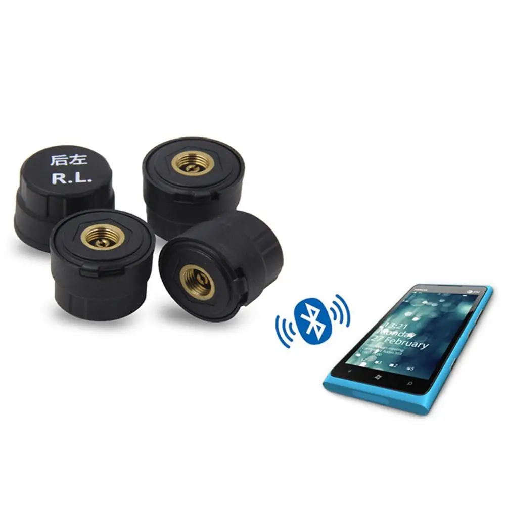 BEESCLOVER автомобиля Bluetooth 4 0 TPMS Android IOS Беспроводной шин Давление монитор Системы