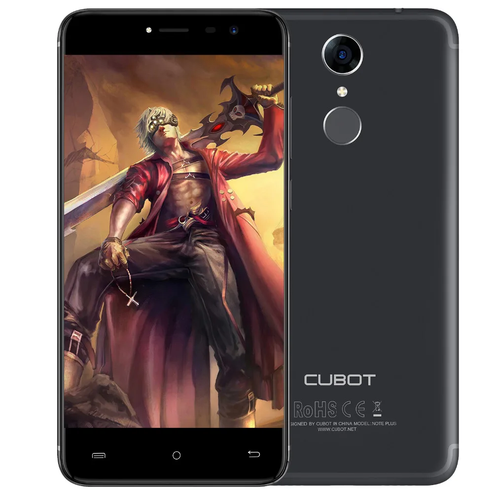 Оригинальный смартфон Cubot Note Plus 4G 5 2 дюймов четырехъядерный процессор MTK6737 3 ГБ ОЗУ