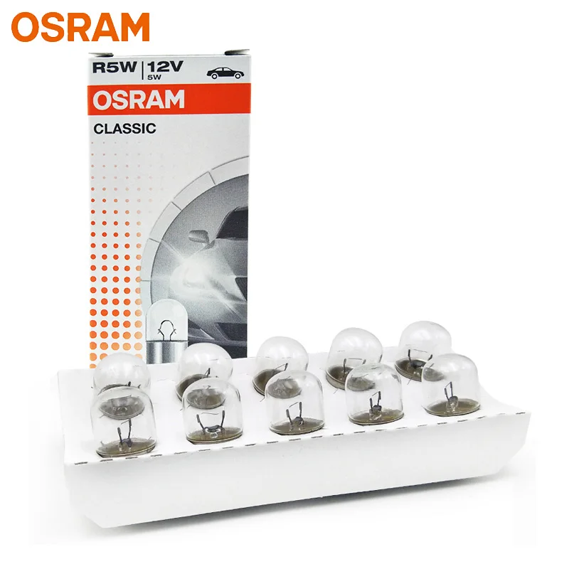 OSRAM R5W 5007 сигнальные лампы стандартный внутренний светильник номерные знаки