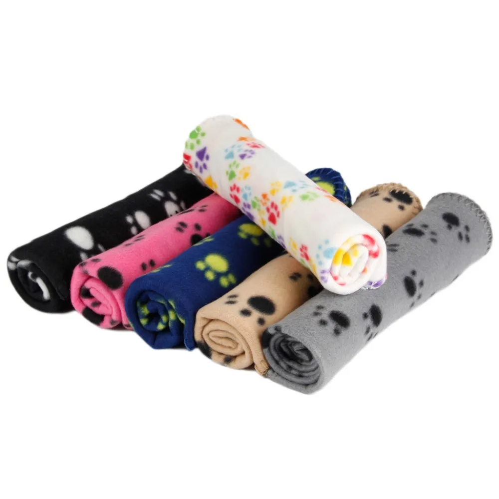 Мягкое теплое одеяло для домашних животных оптовая продажа 5 шт./лот милый дизайн