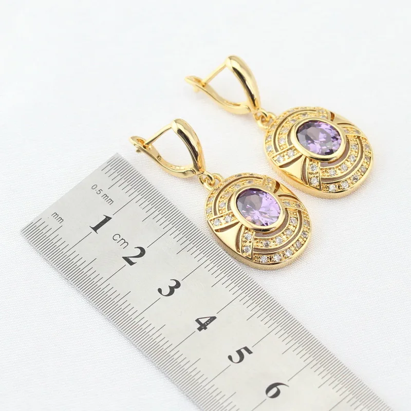 Женский ювелирный комплект из колье серёг и кольца|colorful jewelry sets|jewelry sets for womenjewelry |