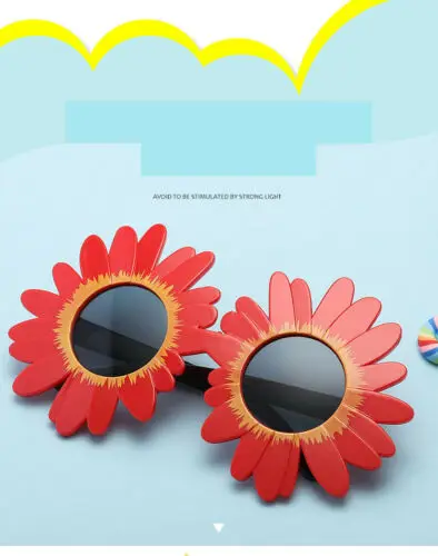 2019 брендовые солнцезащитные очки Sunflowe для детей UV400 девочек очаровательные