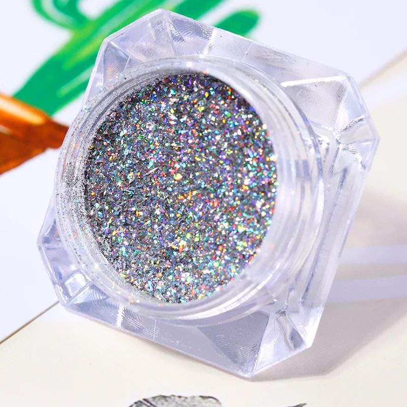 Блеск для ногтей BORN PRETTY 0 2 г Galaxy более недорогой голографический лазер пудра