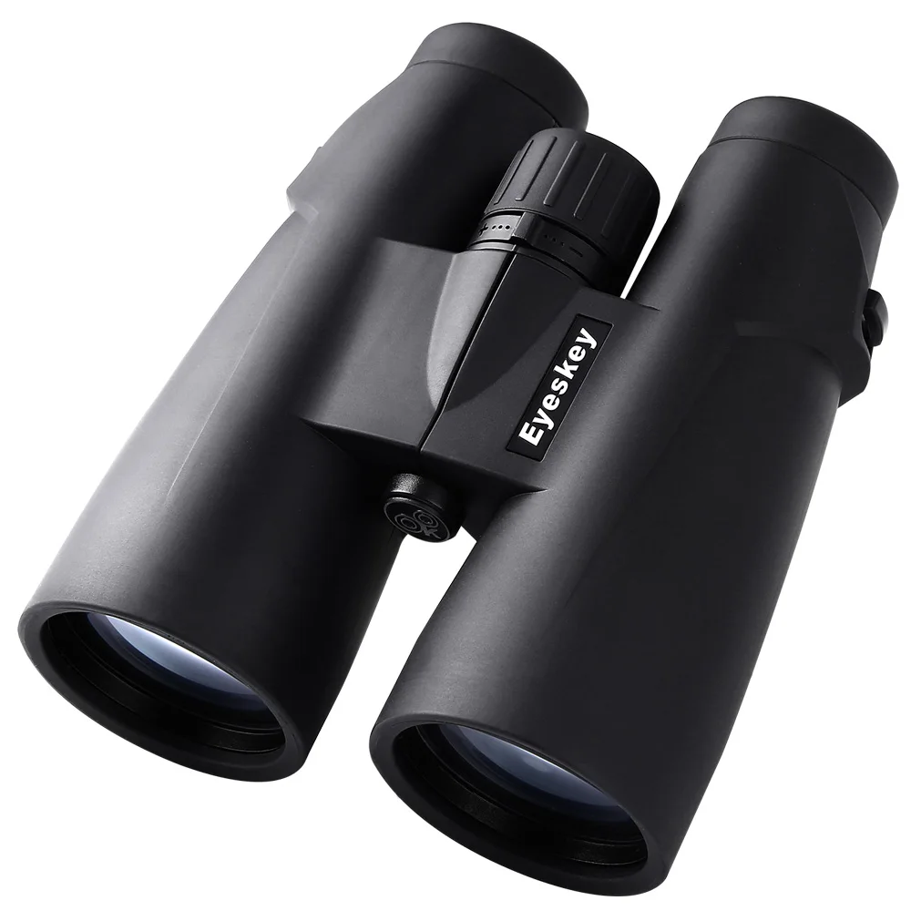 Водонепроницаемый бинокль Bak4 Prism Optics мощный телескоп с ремешком на шею для