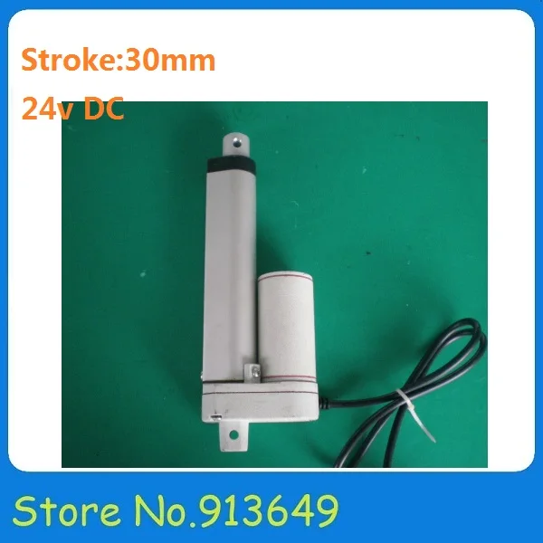 24VDC электрический мини линейный привод для окон skylight 30 мм ход 1 шт.|actuator for window|mini