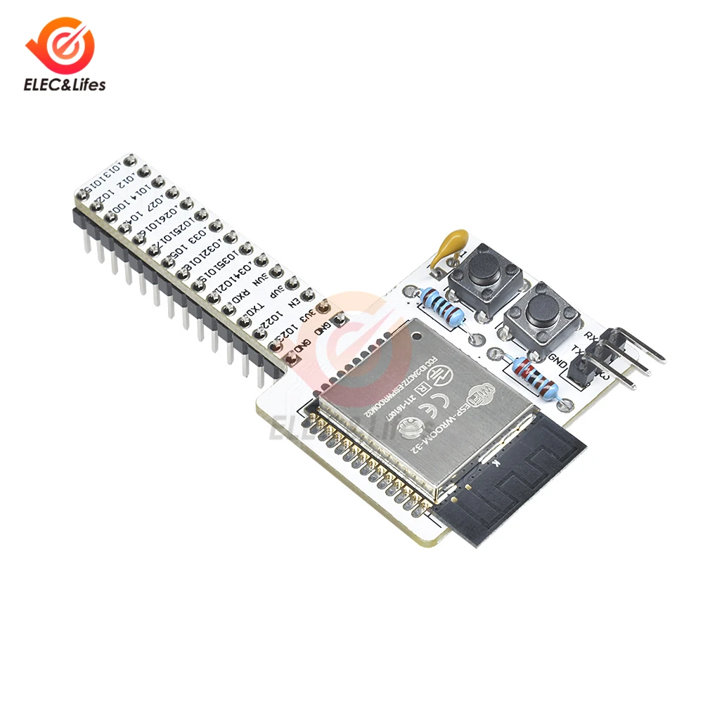 ESP 32 ESP32 ESP-WROOM-32 Rev1 wifi беспроводной Bluetooth макет модуль DIY комплект для Arduino ESP-32 wifi макетная плата