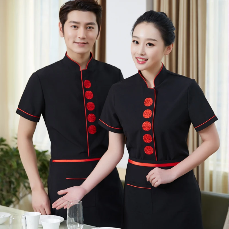 Ресторан отеля летняя одежда магазин горшок горячий обеденный павильон официант