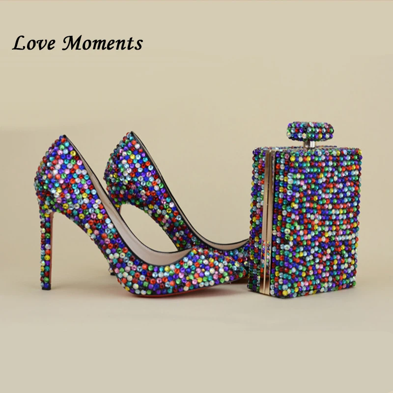 Женские свадебные туфли лодочки с острым носком на тонком каблуке|shoe and bag|party shoe