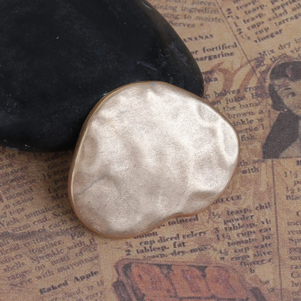 Кнопки DoreenBeads на основе цинкового сплава металлические швейные асимметричные