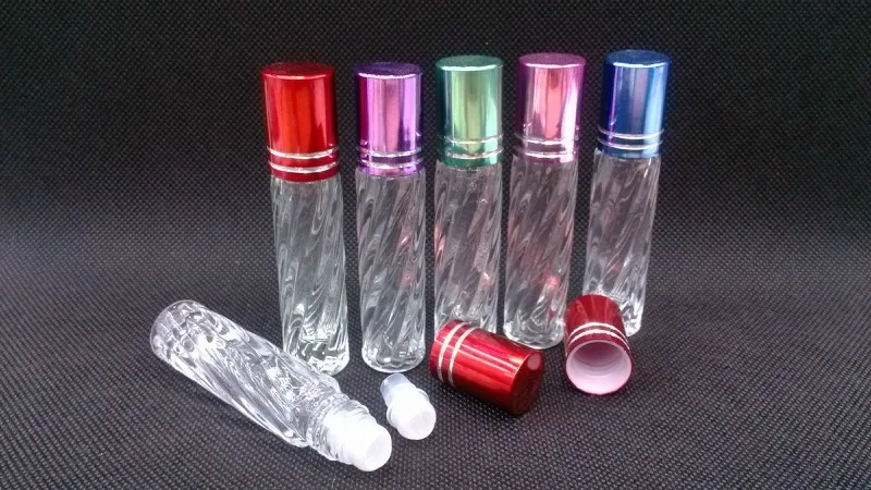 

FZ78-3.5ML Twill Roll on Empty Glass Perfume Cosmetic Bottle 100pcs/lot