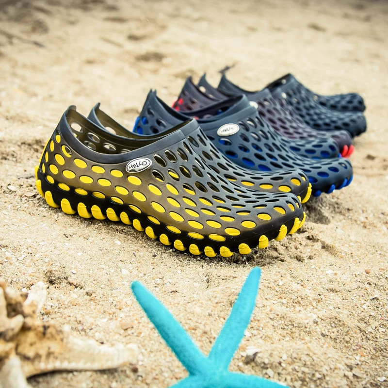 Sapato feminino Limited zapatillas hombre; Лидер продаж года; мужские сандалии высокого качества; крутые мужские сандалии на плоской подошве в полоску