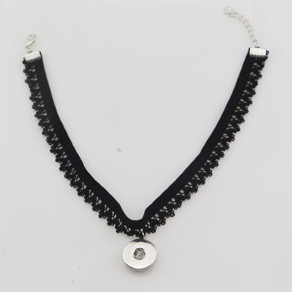 1 шт. Новинка панк Черное Кружевное колье ожерелье Torques женский воротник