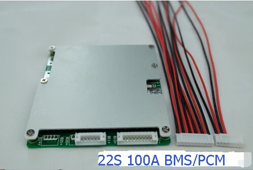 Защитная плата для li ion/Lipo батарей 22S система BMS 92 4 в 100A ток непрерывной