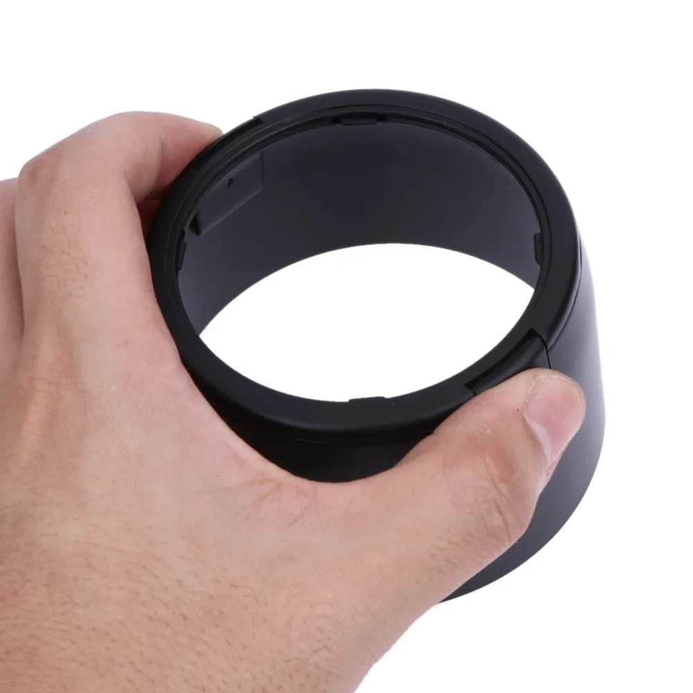 Черная пластиковая бленда для объектива Canon EF 135 мм f/2 8 70 210 f/3 5 4 USM ET 65III|lens hood