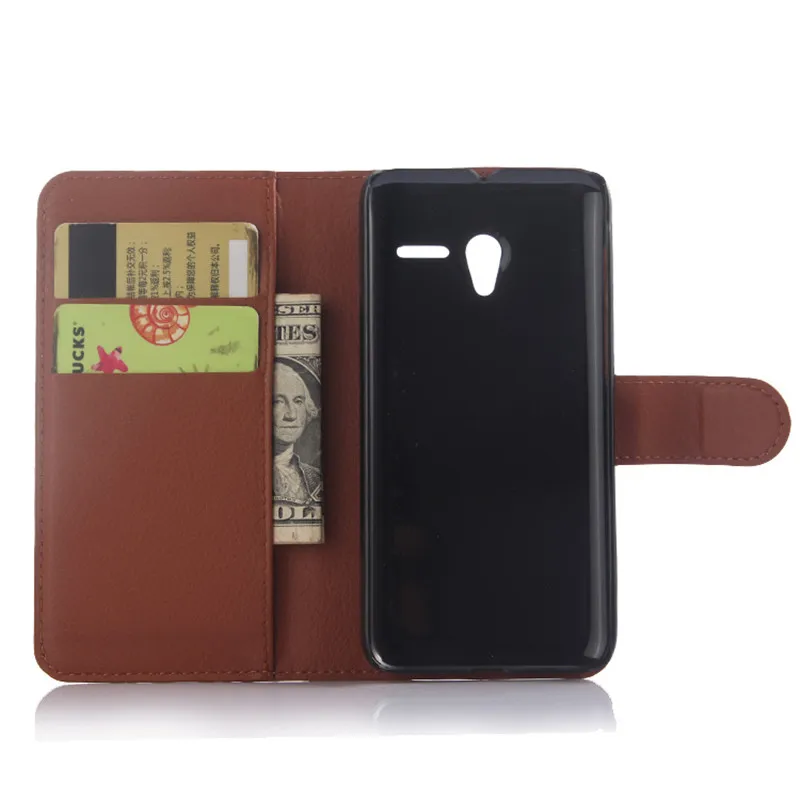 Лидер продаж кошелек Стиль кожаный чехол для Alcatel One Touch Pixi 3 4 5 (3g) 4027 4027X 4027D 4027N с