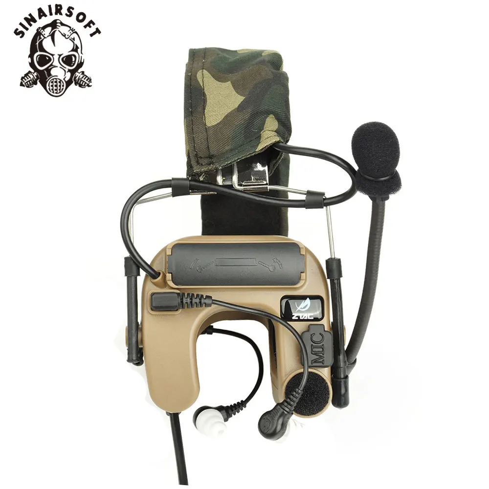 SINAIRSOFT Z tactical Sordin тактическая гарнитура для страйкбола Comtac Z038 ZCOMTAC IV наушники
