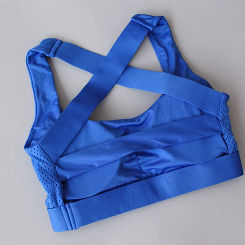 CHRLEISURE Для женщин бюстгальтер пуш ап из дышащей ткани Фитнес Бюстгальтеры без