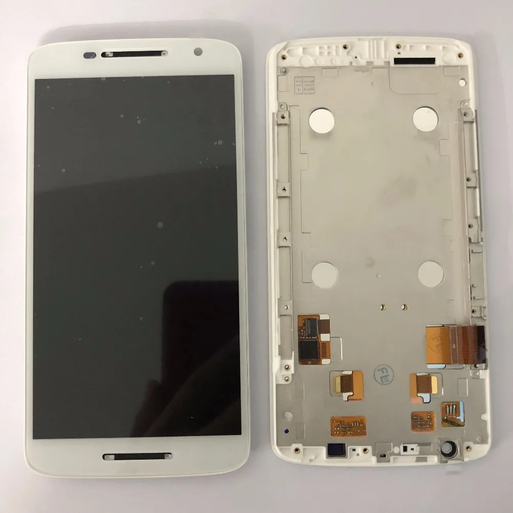 5 дюйма для Moto X Play X3 XT1561 XT1562 XT1563 ЖК дисплей и кодирующий преобразователь