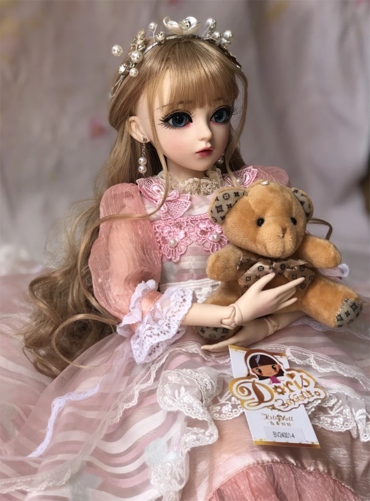 1/3 BJD 60 см куклы игрушки высшего качества китайская Кукла 18 шарниров BJD шаровая шарнирная кукла Мода девушка подарок игрушки для девочек модифицированная версия