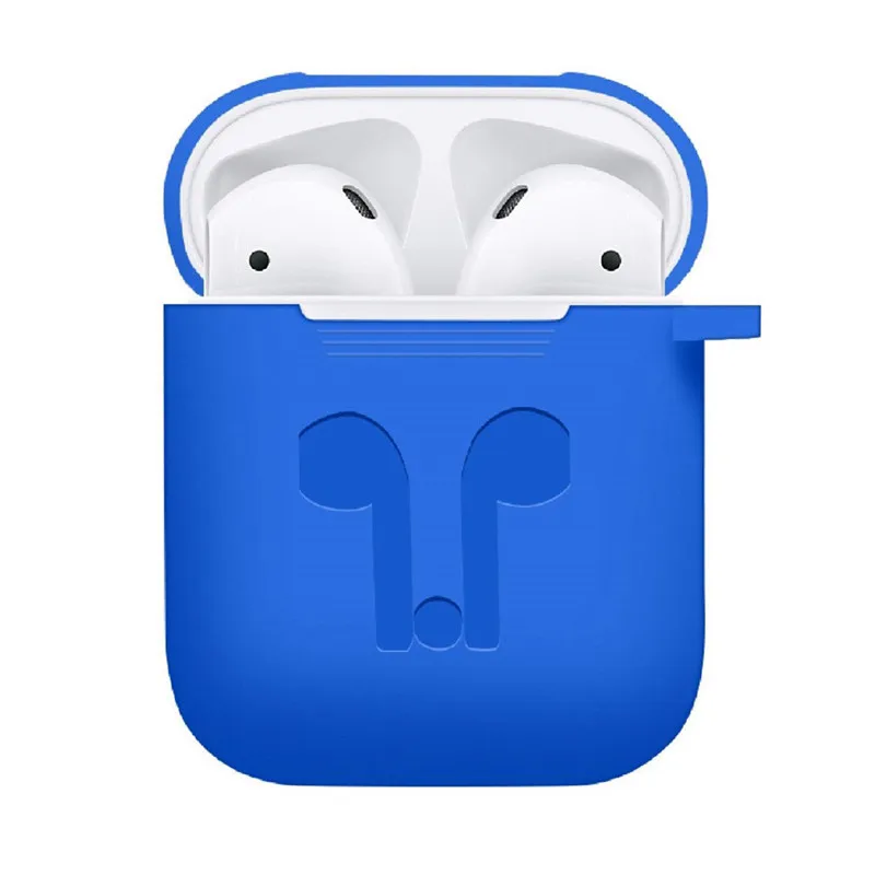 Для Apple Airpods аксессуары силиконовый чехол + анти потерянный ремешок ушной крючок 5