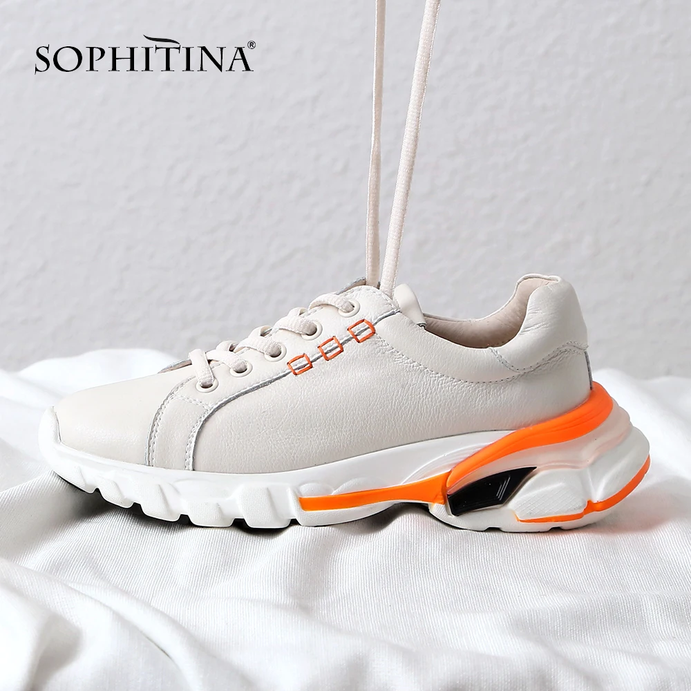 SOPHITINA/модные повседневные женские кроссовки сезон весна осень обувь для движения