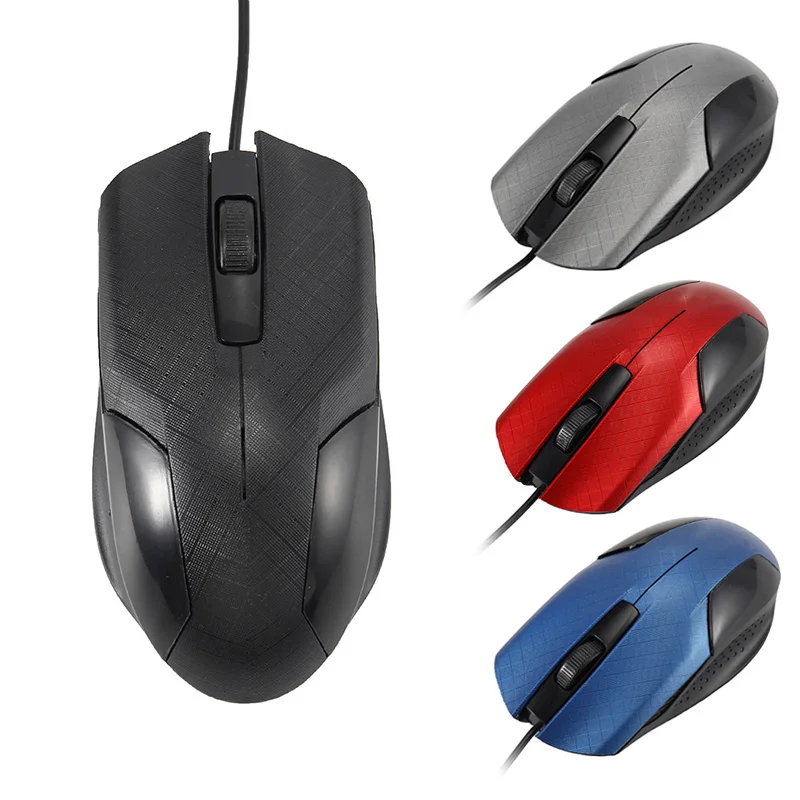 Новинка игровая мышь 3000DPI оптическая USB Проводная мыши для компьютера ноутбука