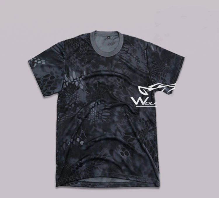 Мужская армейская тактическая футболка Chief Rapid Assault в стиле кривой криптек