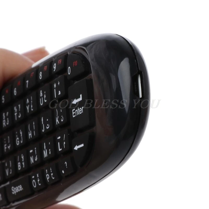Беспроводная мини клавиатура C120 Fly Air Mouse 2 4 ГГц перезаряжаемый пульт