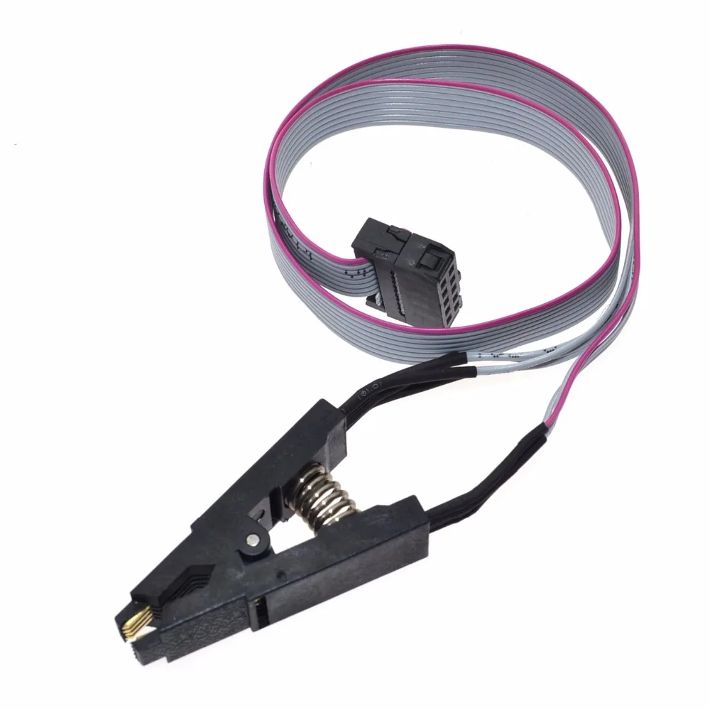 Высокое качество SOIC8 SOP8 тестовый зажим для EEPROM 93CXX/25CXX/24CXX программирование по USB