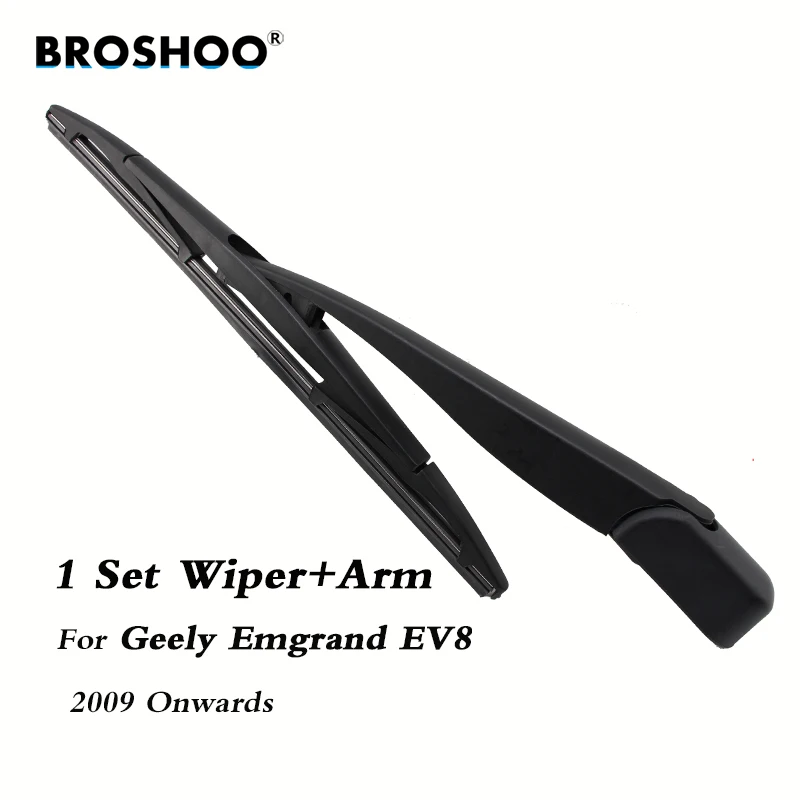 BROSHOO Car Rear Wiper Blades Back Windscreen Arm For Geely Emgrand EV8 Hatchback (2009 Onwards) 305mm Auto Accessories | Автомобили и