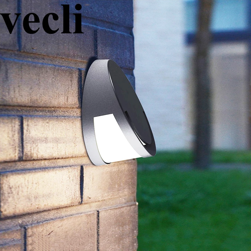 Круглая форма креативная buitenverlichting Светодиодная лампа палочка