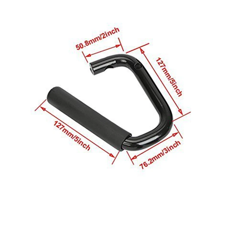 Marloo для Jeep Wrangler Red Grab Handle комплект из прочной стали передних и задних захватов