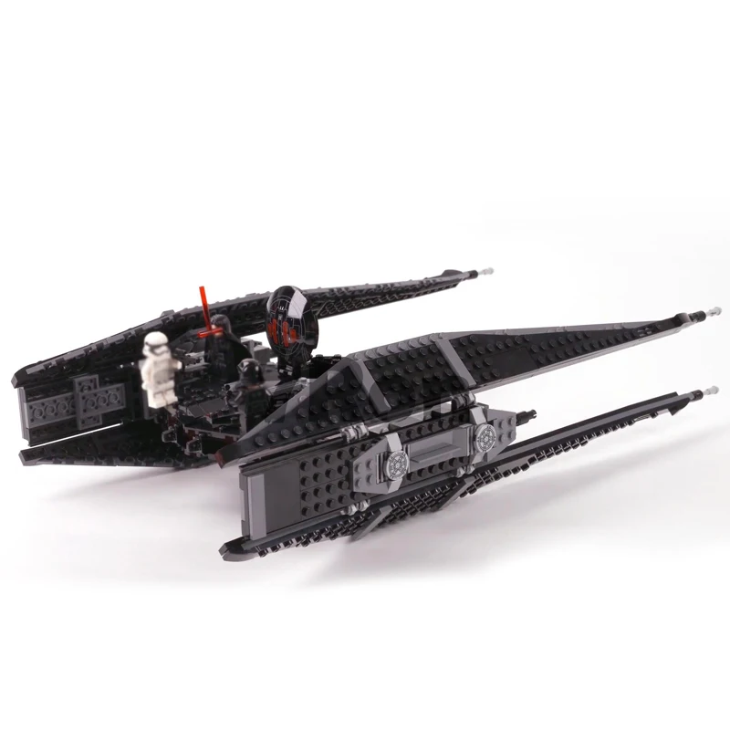 705 шт. Звездные игрушки Kylo модель галстука набор строительные блоки кирпичи