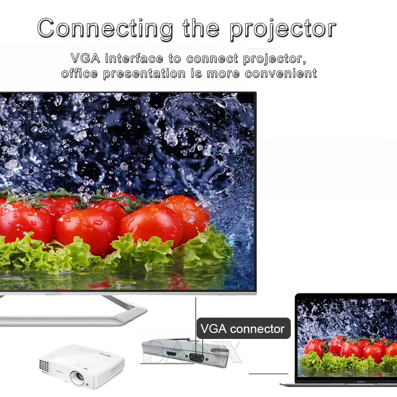 Basix USB C концентратор type c к HDMI VGA Gigabit Ethernet Lan RJ45 адаптер для Macbook Pro 2018 3 0 PD Порты и