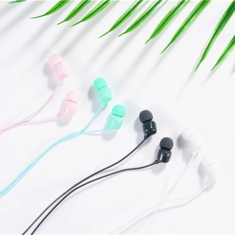 Милые наушники с мороженым 3 5 мм в ухо стерео проводные микрофоном чехол для