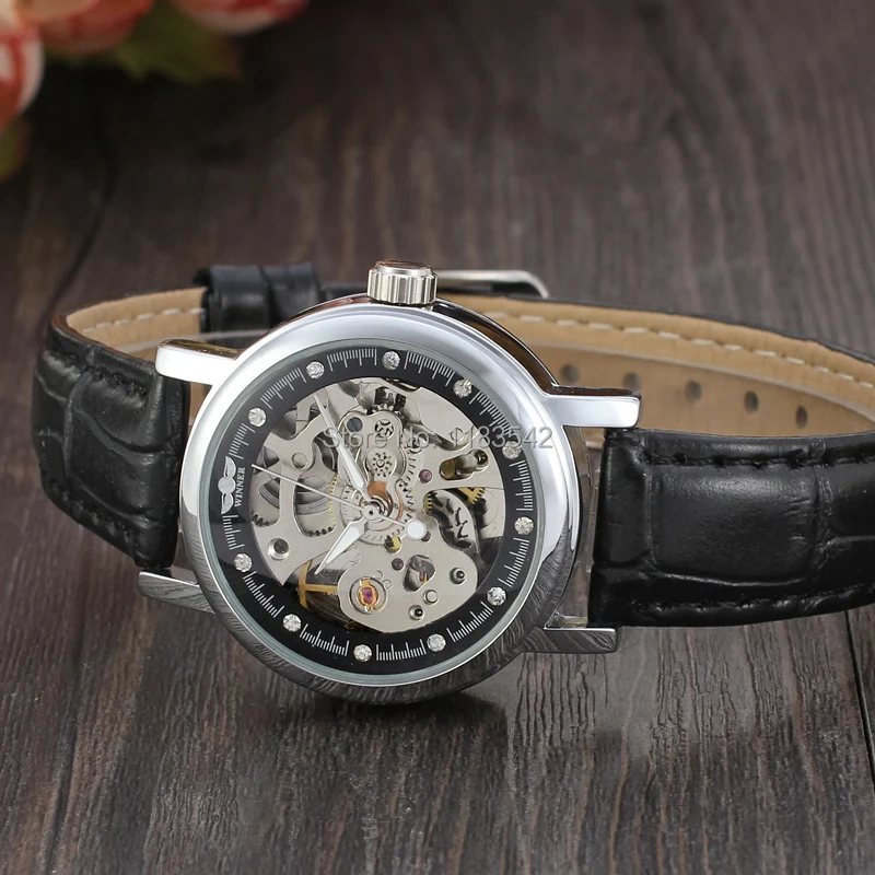 Часы Winner Watch модные женские часы высокого качества Фабричный магазин бесплатная